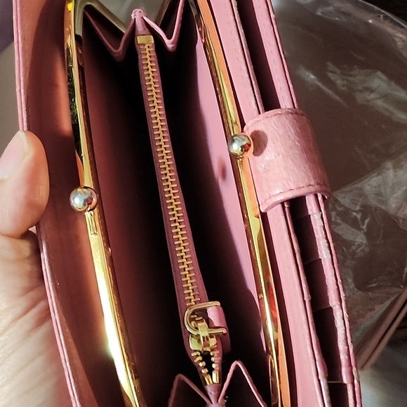 mui mui crocodile Wallet With Box Pink - Picture 5 of 12